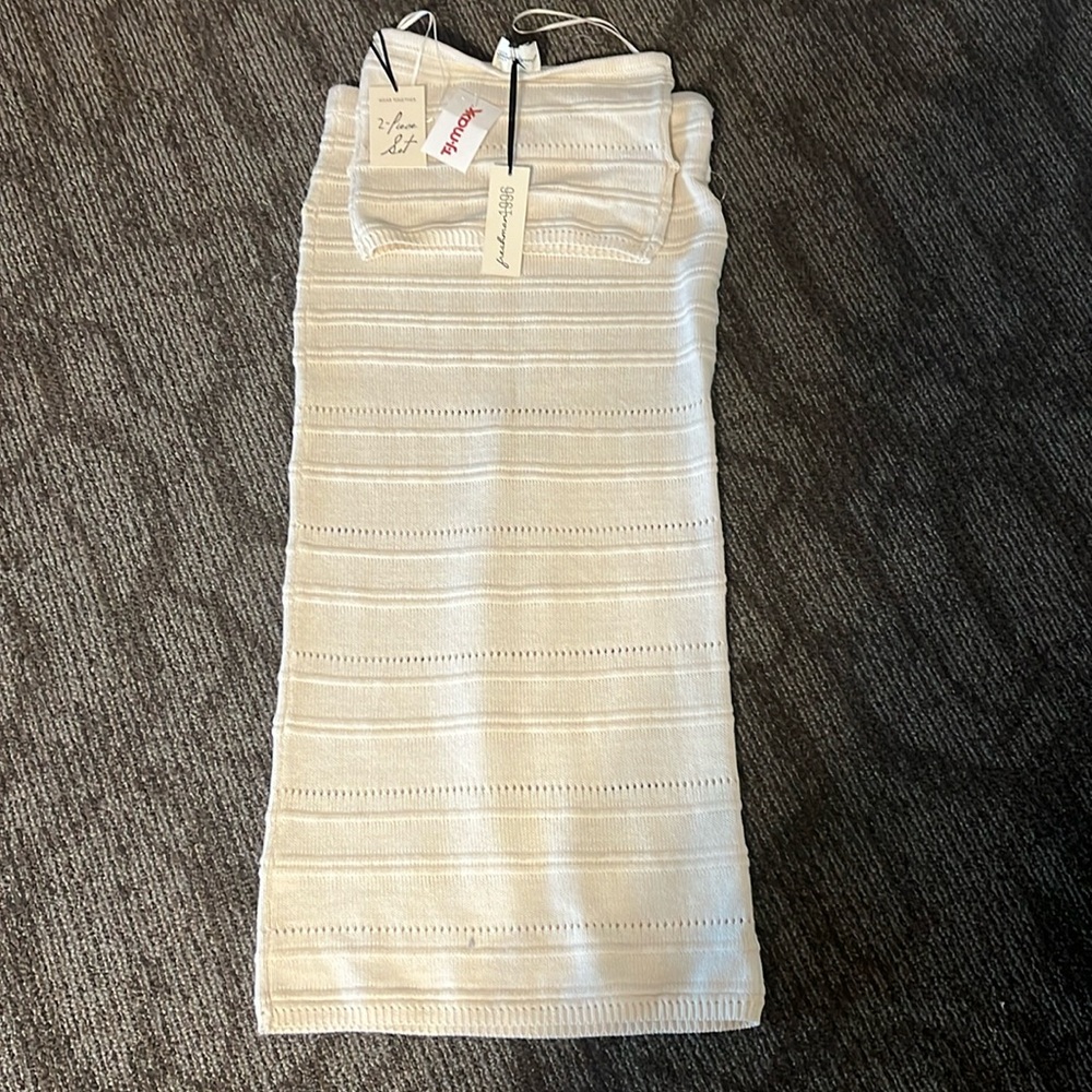 2 PC SKIRT AND TOP